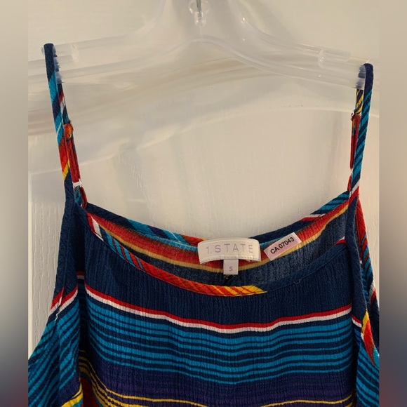 Colourful Spaghetti strap top - Picture 3 of 4